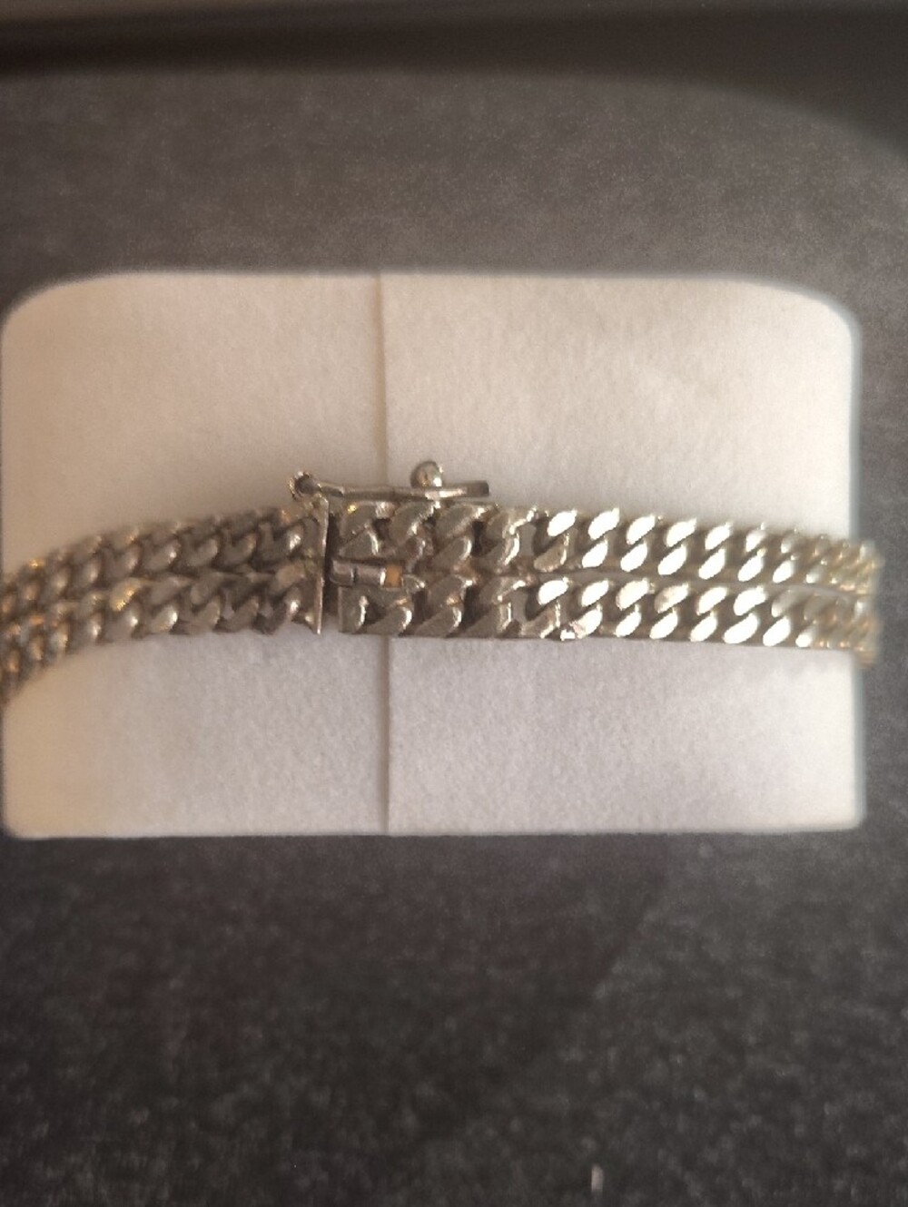 Vintage Heavy Solid 14k Gold Saint Barbara Cuban Link Bracelet - 25g (8.5") - Picture 11 of 16